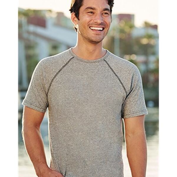 Men's Mock Twist Raglan T-Shirt Thumbnail